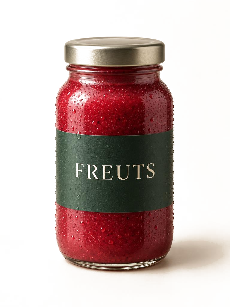 Seasonal Ruby jar